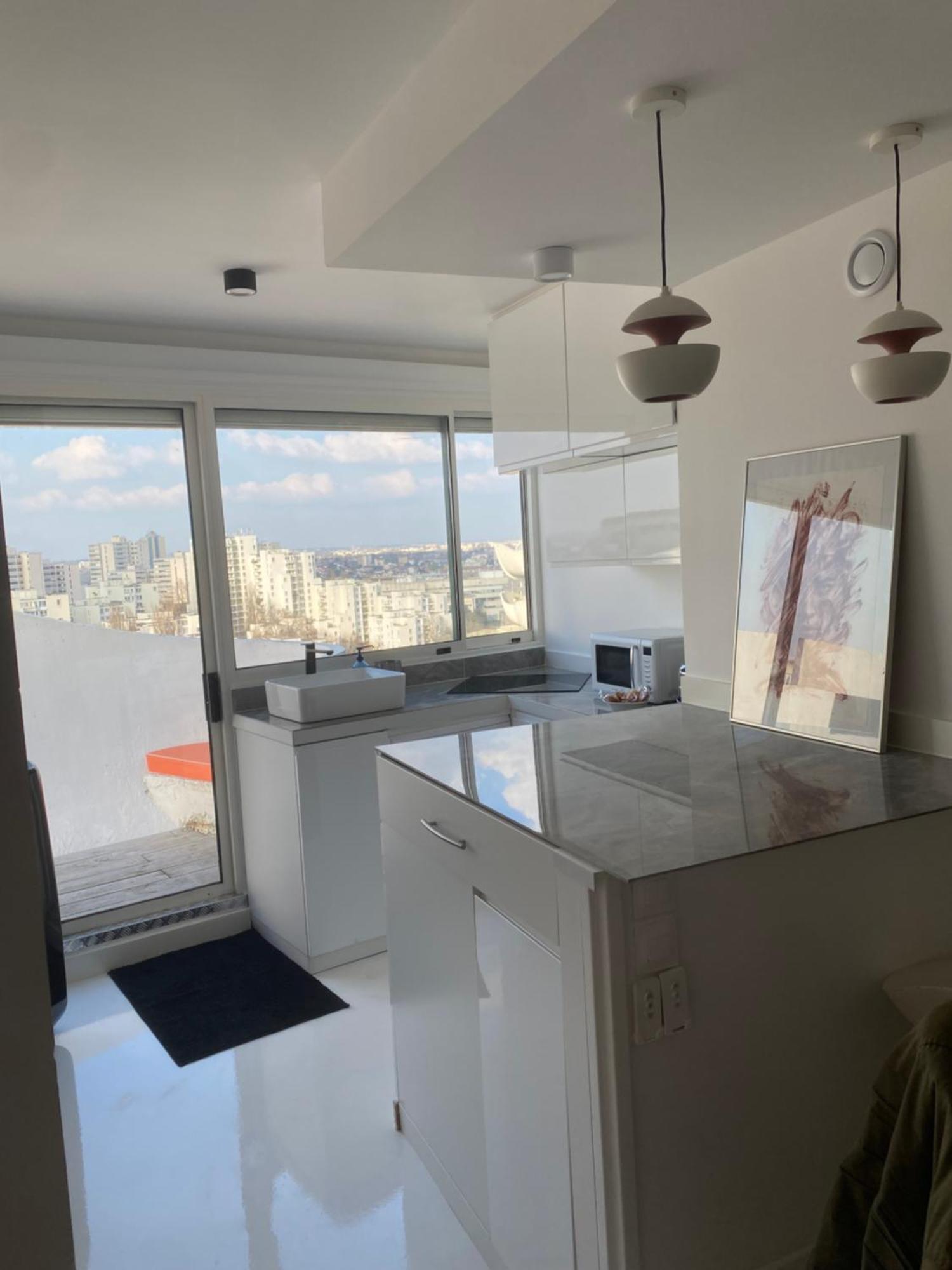 14Eme Et Der Etage "Arty" Avec 2 Chambres Et Vue Panoramique ! Creteil Exterior photo